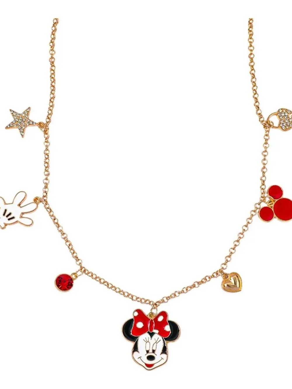 Minnie & Mickey Mouse Ears Jewelry Set Necklace Earrings & Bracelet $75- 1 piece - Picture 4 of 14